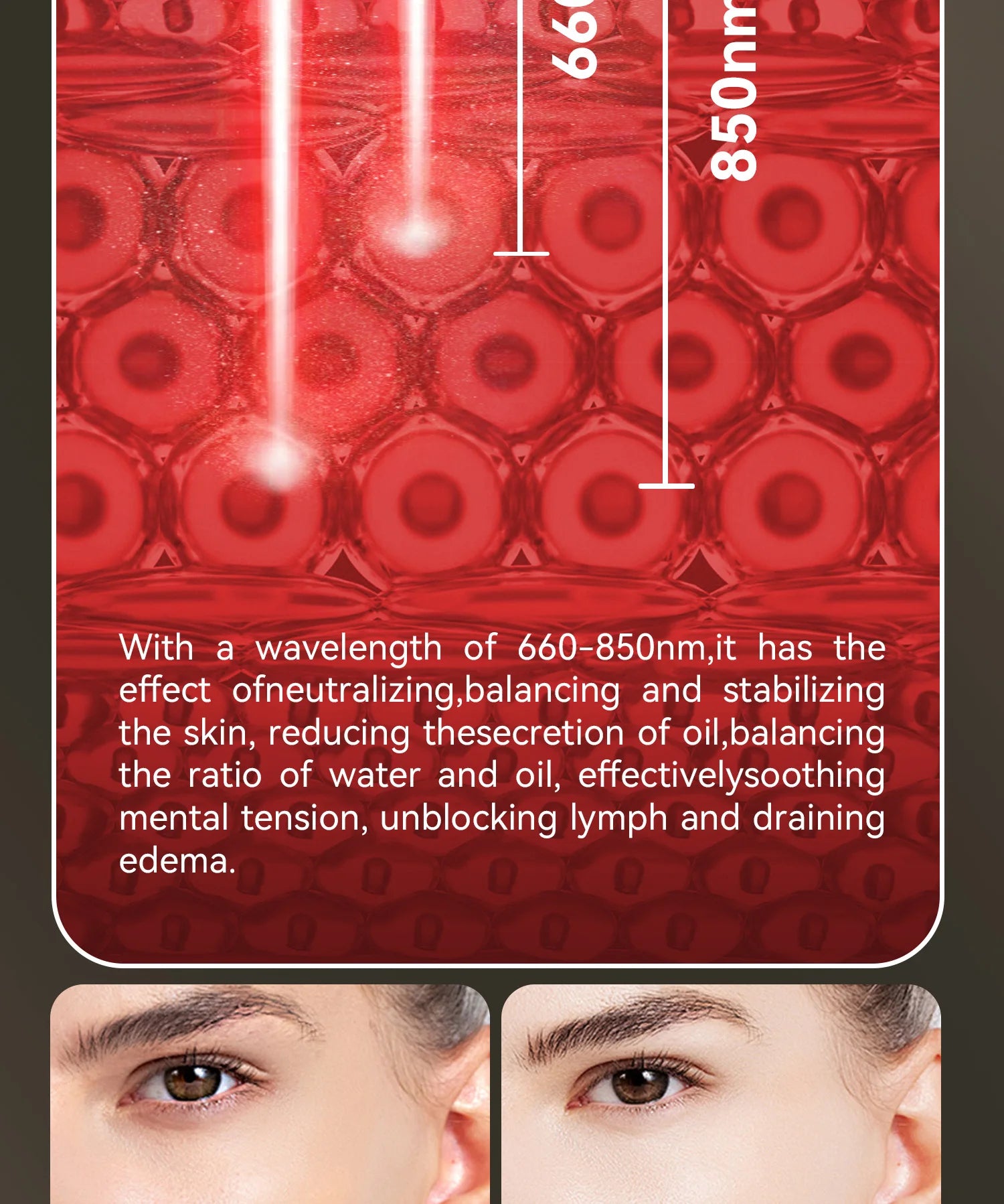 CelestiSkin IR Elite – Premium Rotlicht-Beauty-Maske