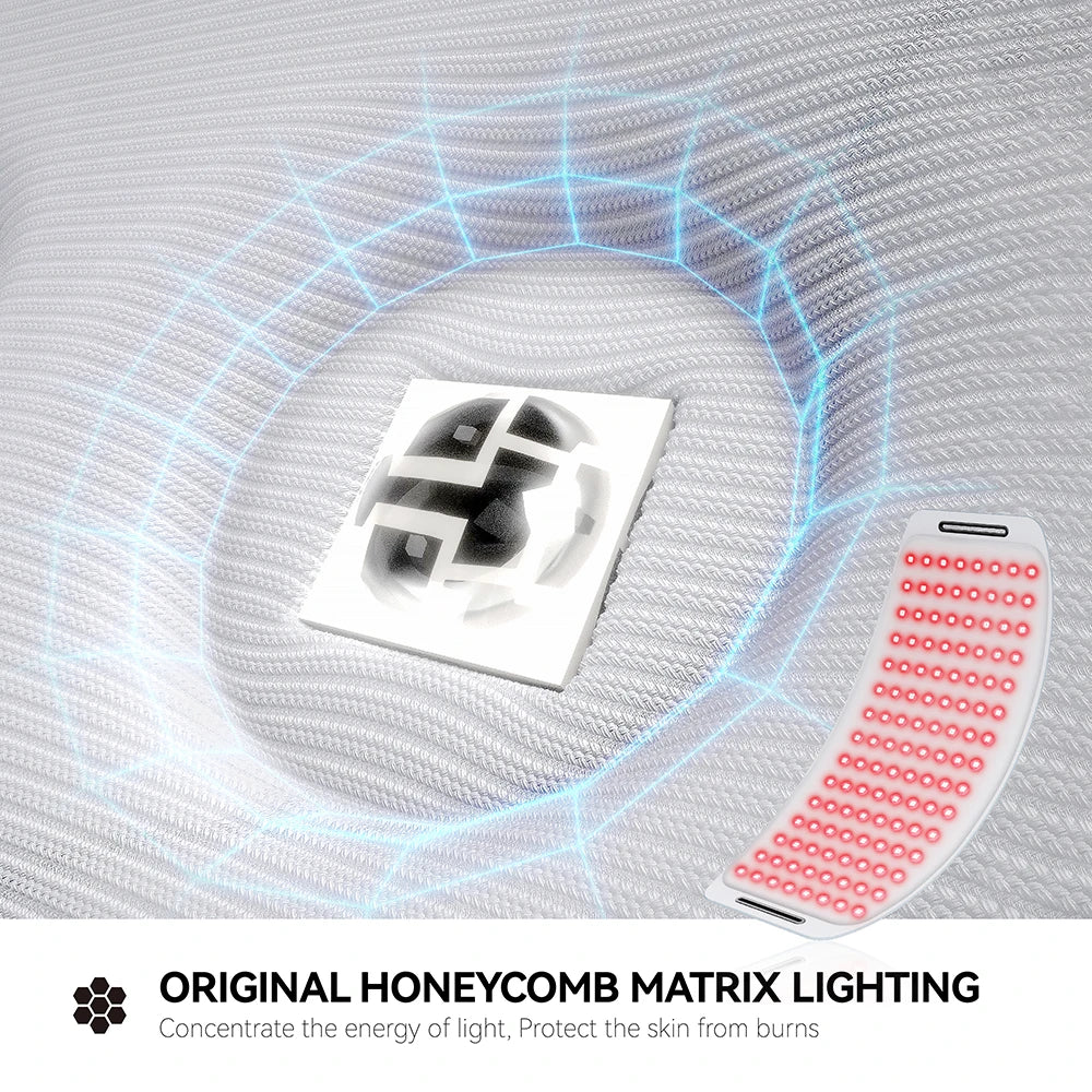 Infrarot Rotlicht-Therapie Gürtel – Wasserfest & Schweißresistentes LED-Lichtpad für Wellness & Entspannung