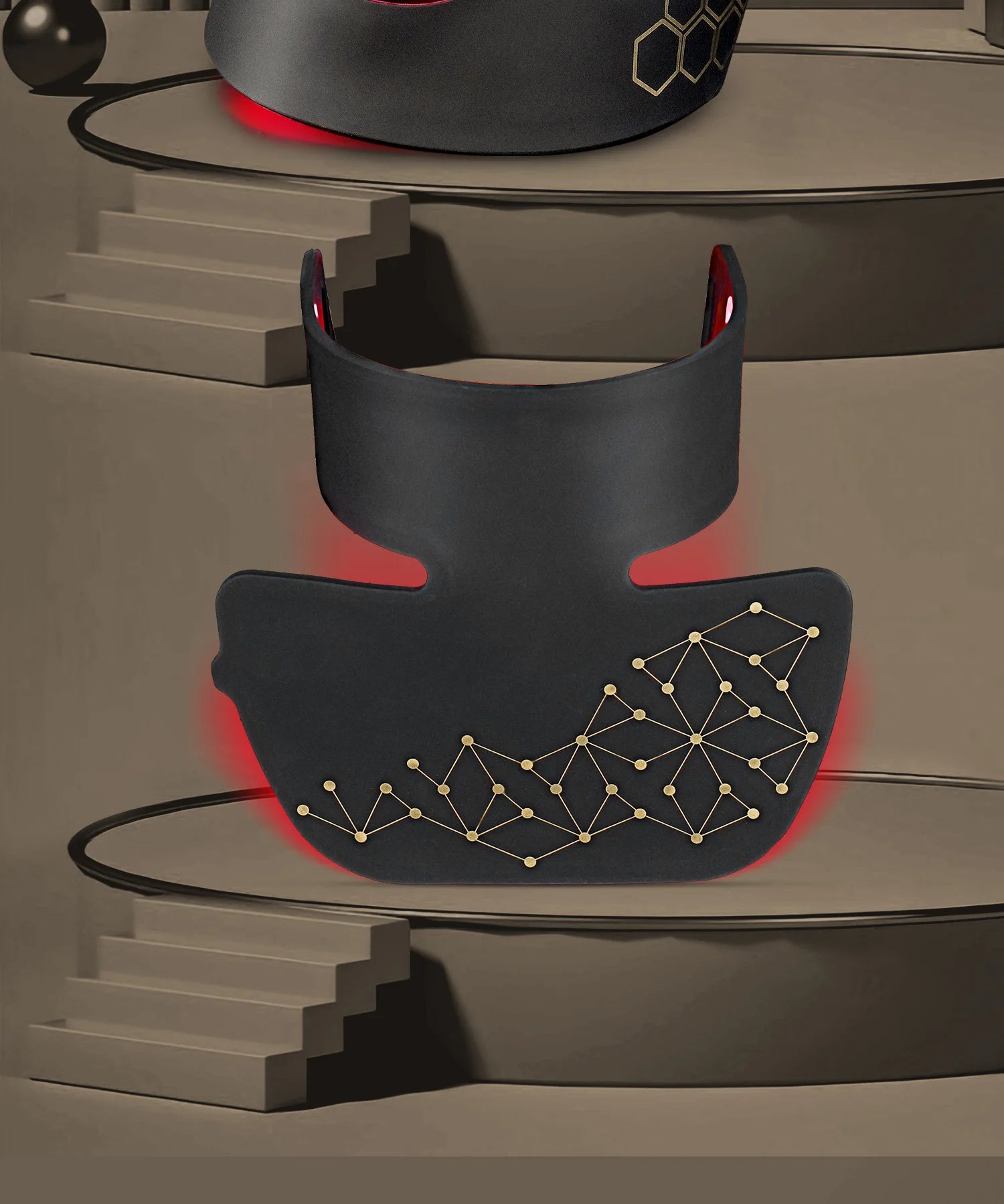 CelestiSkin IR Elite – Premium Rotlicht-Beauty-Maske