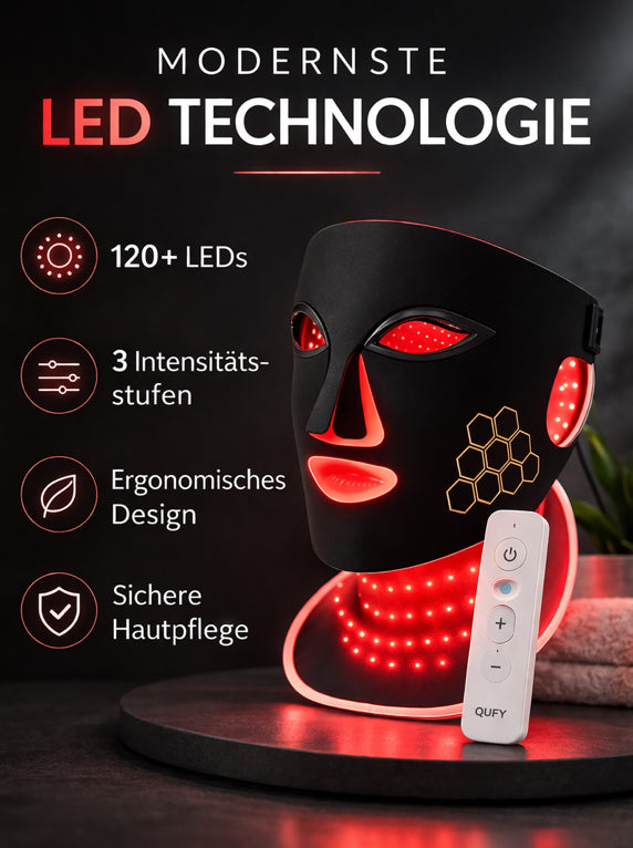 CelestiSkin IR Elite – Premium Rotlicht-Beauty-Maske