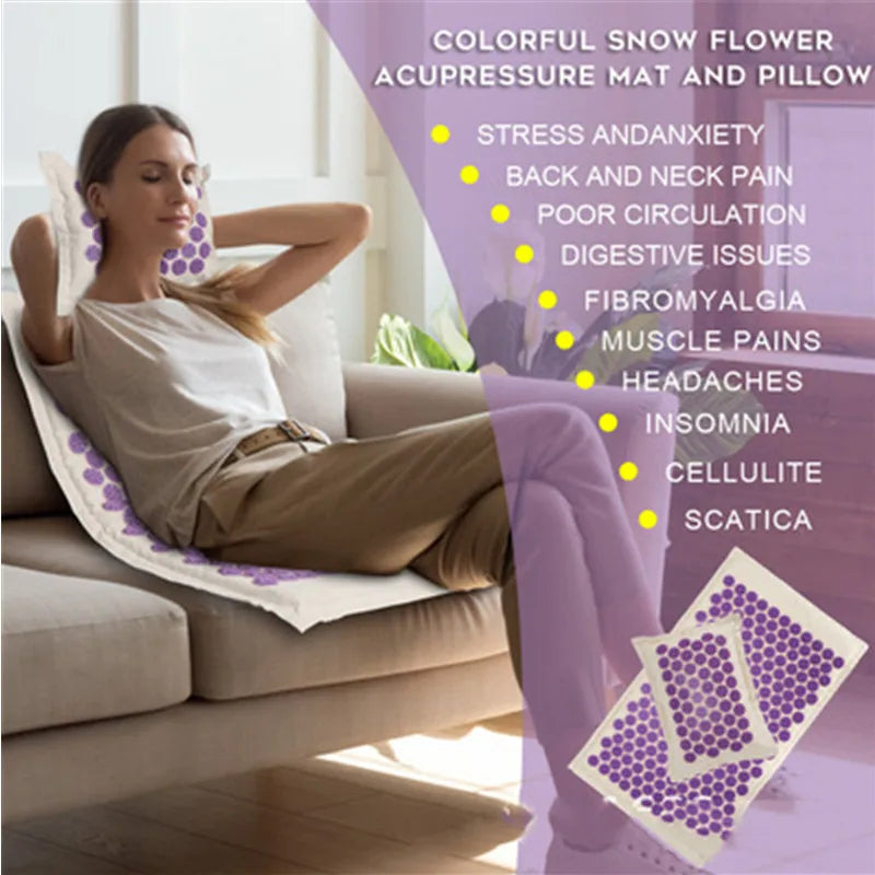 Coconut palm Massage Yoga matte