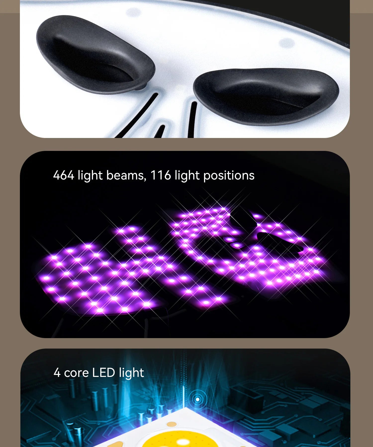 CelestiSkin IR Elite – Premium Rotlicht-Beauty-Maske