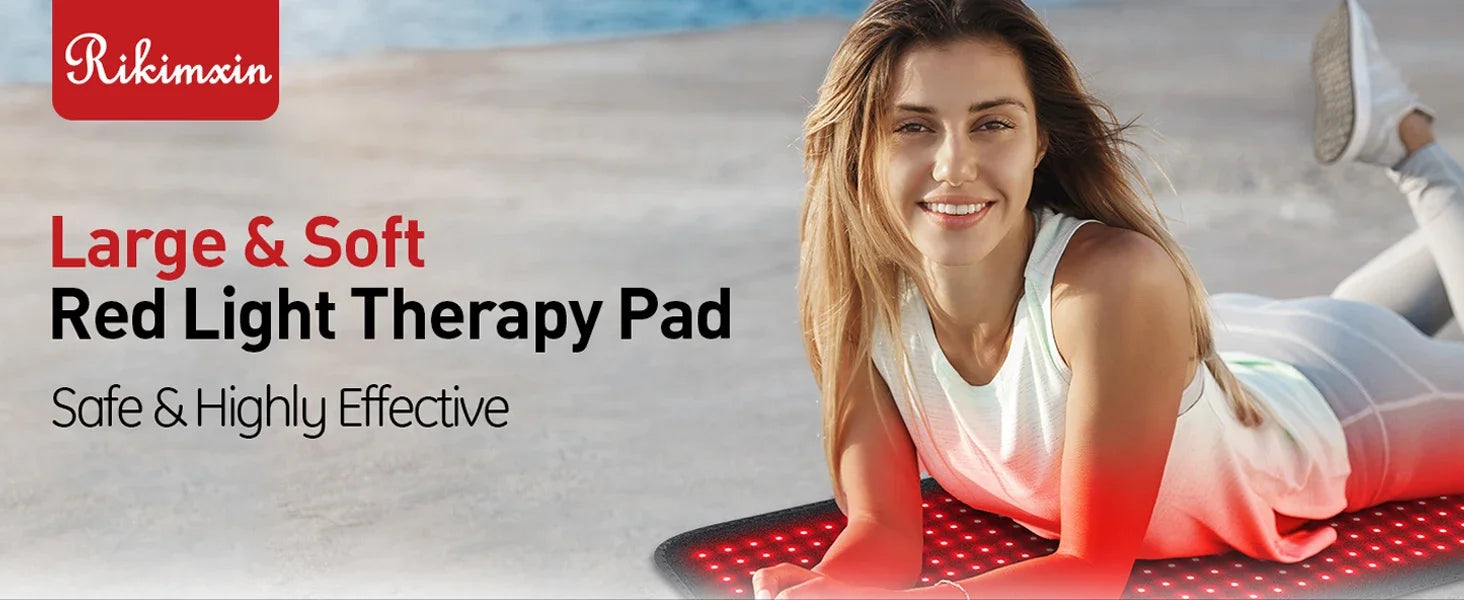 Nahinfrarot-Wärmematte (850 nm) – Flexibles Rotlichtpad für Rücken- und Schulterbereiche
