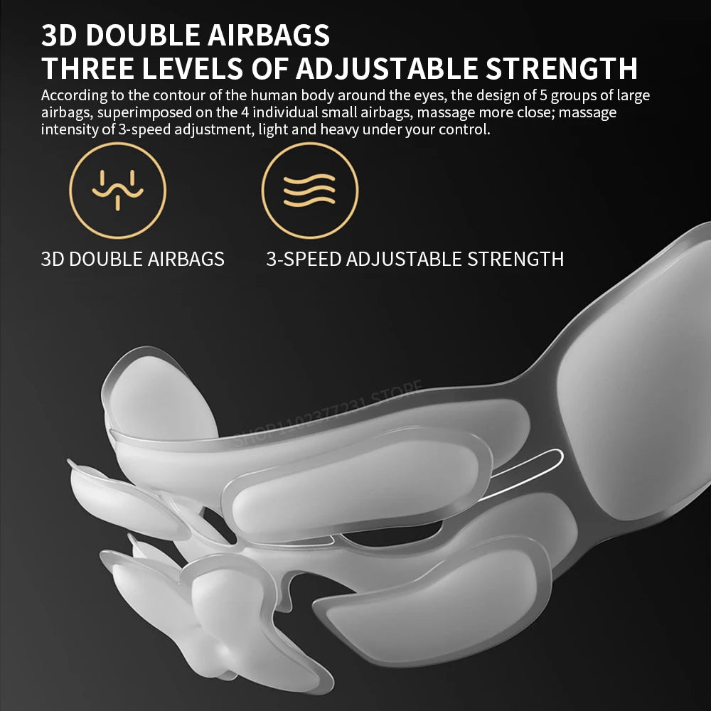 Smart Eye Massager – Faltbare Augenmassagebrille mit Mehrzonen-Massage & Mi Home App-Steuerung | 4,5 ★ Bewertung